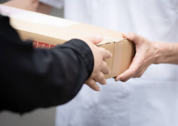 ドア toドアでお届け